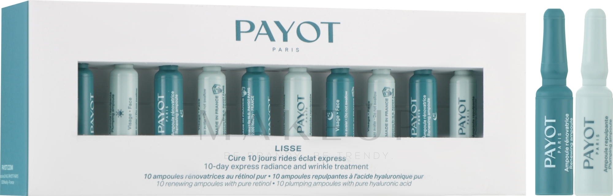 10-tägige Express-Behandlung für strahlende Haut und Falten - Payot Lisse 10-Day Express Radiance and Wrinkles Treatment — Bild 20 x 1 ml