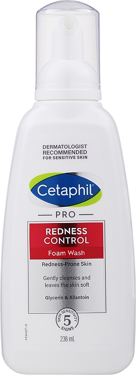 Gesichtsreinigungsschaum mit Koffein - Cetaphil Pro Redness Control Daily Foam Wash — Bild N1