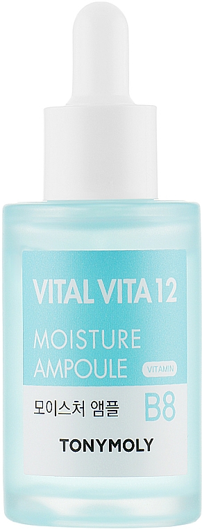 Feuchtigkeitsspendende Gesichtsessenz mit Vitamin B8 und Hyaluronsäure - Tony Moly Vital Vita 12 Moisture Ampoule — Bild N1