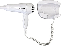 Haartrockner mit Wandhalterung 40.490 weiß - Beper Wall-mounted Hair Dryer  — Bild N2