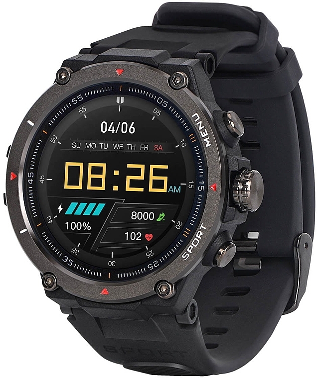 Smartwatches für Männer schwarz - Garett Smartwatch GRS PRO  — Bild N2