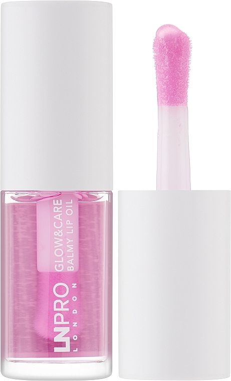 Öl für Lippenbalsam - LN Pro Glow & Care Balmy Lip Oil (103) — Bild N1