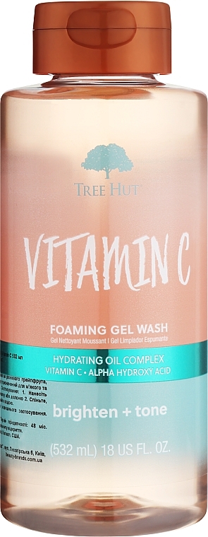 Duschgel - Tree Hut Vitamin C Foaming Gel Wash — Bild N1