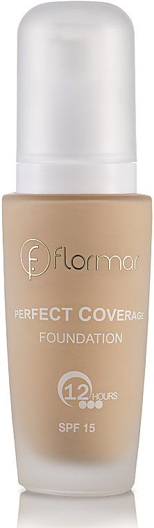 Perfekt deckende langanhaltende Foundation LSF 15 - Flormar Perfect Coverage Foundation