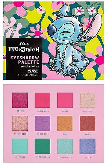 Lidschattenpalette - Mad Beauty Disney Lilo & Stitch Eyeshadow Palette — Bild N1