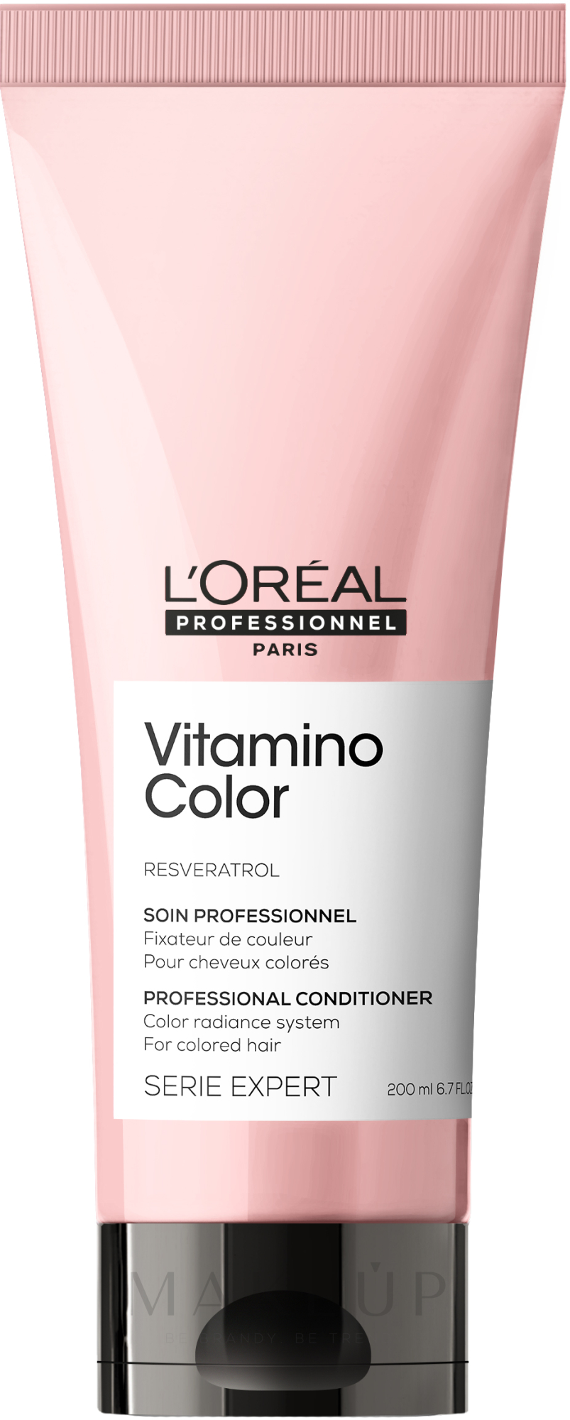 Farbschützender Conditioner für coloriertes Haar - L'Oreal Professionnel Serie Expert Vitamino Color Resveratrol Conditioner — Bild 200 ml NEW