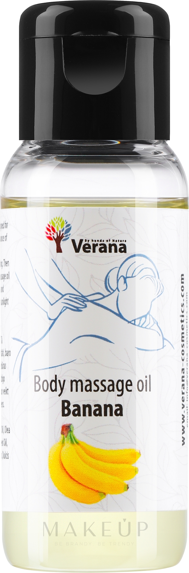 Körpermassageöl Banana - Verana Body Massage Oil  — Bild 30 ml