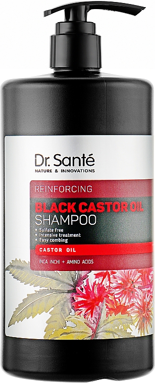 Shampoo - Dr. Sante Black Castor Oil Shampoo — Bild N3
