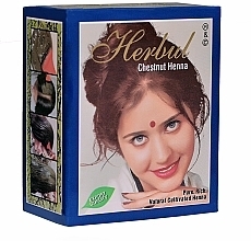 Henna für Haare kastanienbraun - Herbul Chestnut Henna — Bild N2