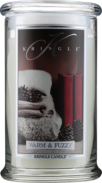Duftkerze im Glas Warm & Fuzzy - Kringle Candle Warm & Fuzzy — Bild N2