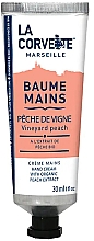 Düfte, Parfümerie und Kosmetik Handcreme Trauben Pfirsich - La Corvette Vineyard Peach Hand Cream