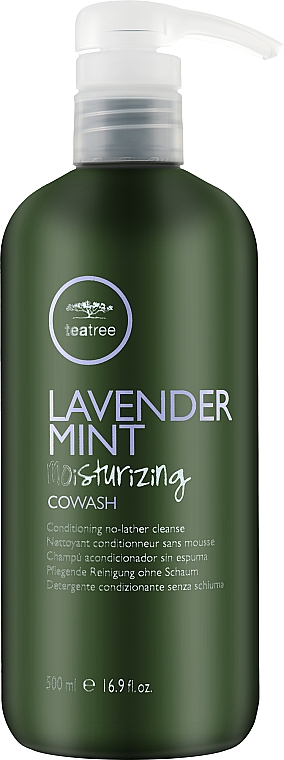 Reinigender und feuchtigkeitsspendender Conditioner - Paul Mitchell Tea Tree Lavender Mint Moisturizing Cowash — Bild N1