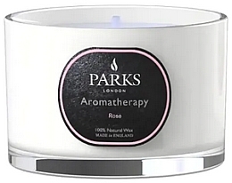 Düfte, Parfümerie und Kosmetik Duftkerze - Parks London Aromatherapy Rose Candle