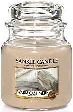 Duftkerze im Glas Warm Cashmere - Yankee Candle Warm Cashmere Jar — Bild N2