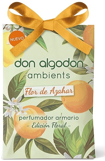 Lufterfrischer - Don Algodon Closet Air Freshener Orange Blossom — Bild N1