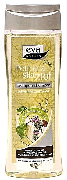 Haarshampoo mit schwarzer Rübe - Eva Natura Shampoo — Bild N1