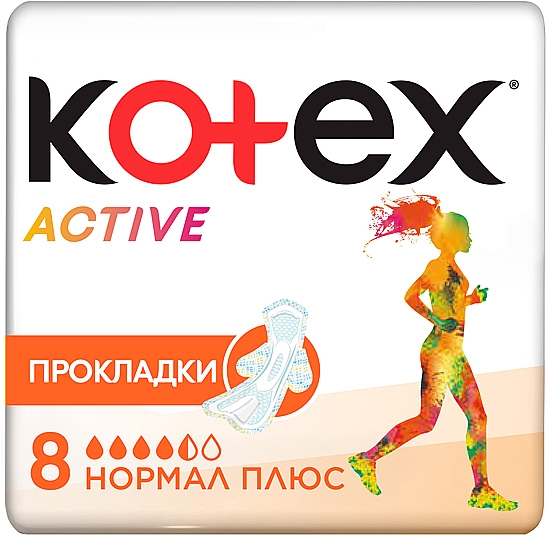 Damenbinden 8 St. - Kotex Active Normal — Bild N1