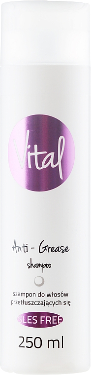 Shampoo für fettiges Haar - Stapiz Vital Anti Grease Shampoo — Bild N1