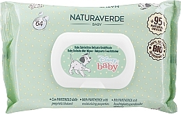 Düfte, Parfümerie und Kosmetik Feuchte Babytücher 64 St. - Naturaverde Baby Disney Bio Delicate Wipes Dumbo