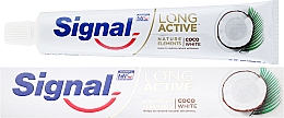 Düfte, Parfümerie und Kosmetik Zahnpasta Long Active Nature Elements Coco White - Signal Long Active Nature Elements Coco White