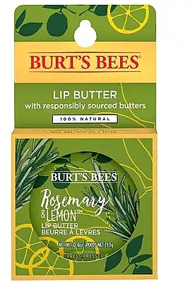 Lippenbalsam - Burt's Bees Rosemary & Lemon Lip Butter — Bild N1