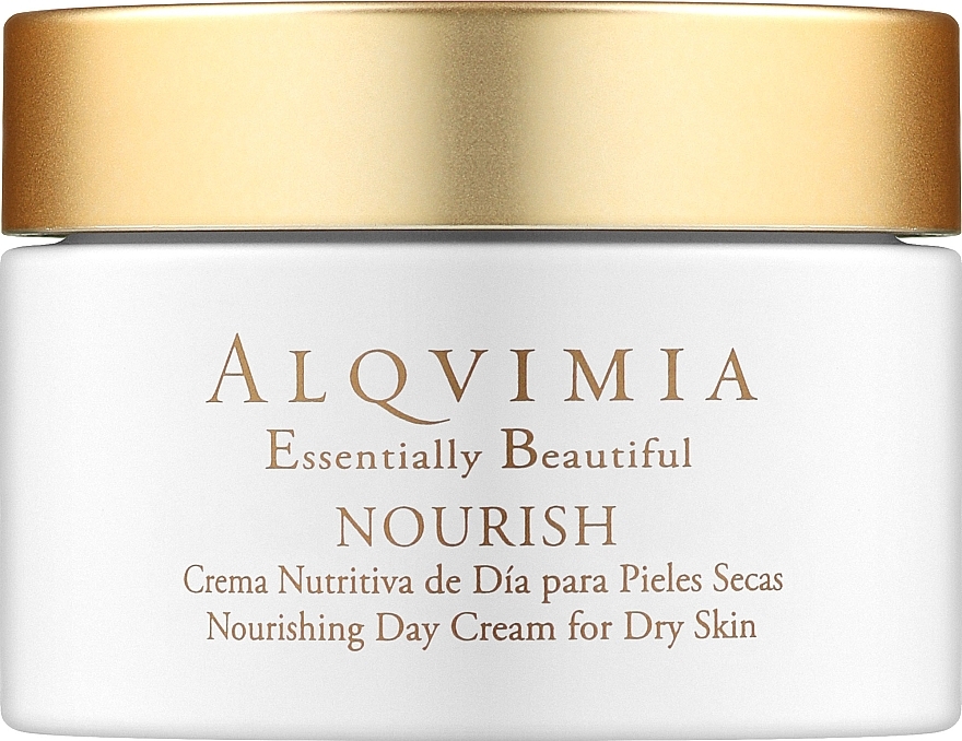 Pflegende Tagescreme für trockene Haut - Alqvimia Nourish Dry Skin Cream — Bild N1