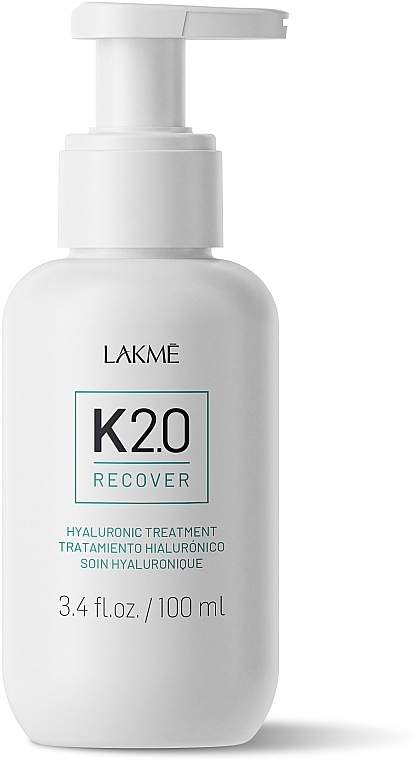 Revitalisierende Hyaluron-Haarmaske - Lakme K2.0 Recover Hyaluronic Treatment — Bild N1