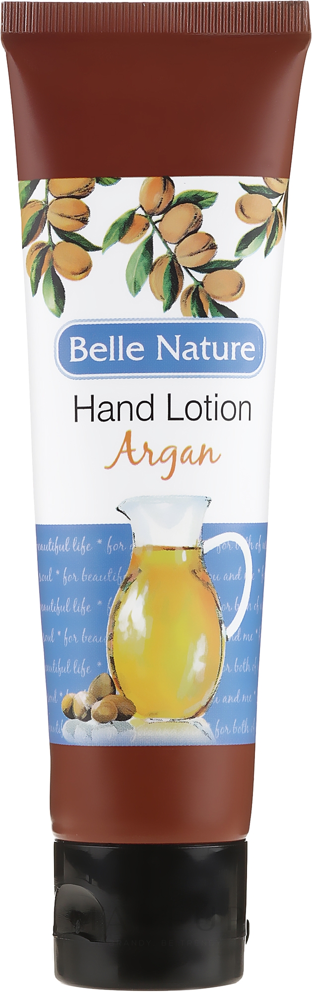 Beruhigende Handcreme mit Arganöl - Belle Nature Hand Lotion Argan — Bild 60 ml