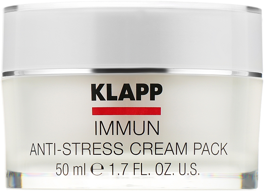 Anti-Stress Creme-Maske für das Gesicht - Klapp Immun Anti-Stress Cream Pack — Bild N1