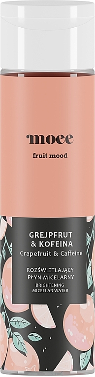Mizellenwasser - Moee Fruit Mood Grapefruit & Caffeine — Bild N2