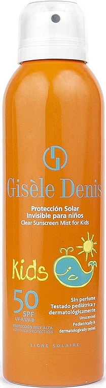 Sonnenspray für Kinder - Gisele Denis Clear Kids Sunscreen Mist SPF50 — Bild N1