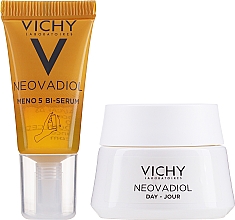 GESCHENK! Set in Kosmetiktasche - Vichy Neovadiol (Gesichtsserum 5ml + Gesichtscreme 15ml) — Bild N2