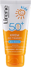 Düfte, Parfümerie und Kosmetik Sonnenschützende Gesichtscreme für Kinder SPF 50+ - Lirene Kids Sun Protection Face Cream SPF 50