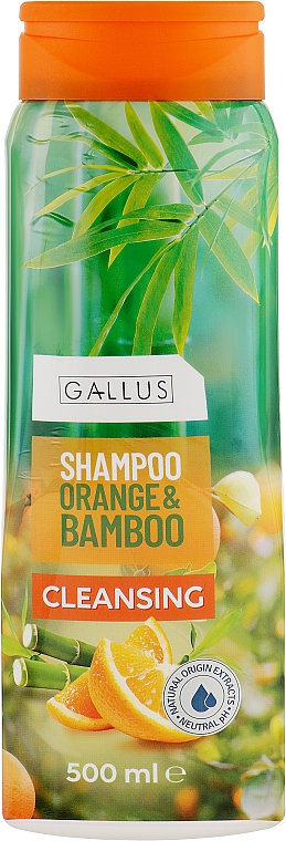 Shampoo Orange und Bambus - Gallus Orange&Bamboo Shampoo — Bild N1