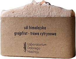 Düfte, Parfümerie und Kosmetik Natürliche Seife mit Pipette mit Himalaya-Salz, Grapefruit und Zitronengras - Laboratorium Dobrego Nastroju