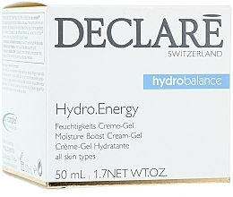 Düfte, Parfümerie und Kosmetik Feuchtigkeitsspendendes Creme-Gel für das Gesicht - Declare Hydro Energy Moisture Boost Cream-Gel