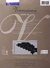 Strumpfhose für Damen Satin 40 Den viola - Veneziana — Bild N2