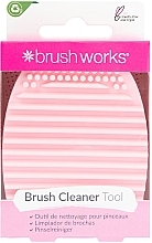 Reinigungs-Silikonpad für Make-up-Pinsel klein - Brushworks Silicone Makeup Brush Cleaning Tool  — Bild N2