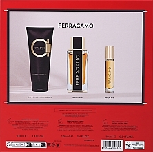 Salvatore Ferragamo Spicy Leather  - Duftset (Eau de Parfum 100ml + Eau de Parfum Mini 10ml + Shampoo-Duschgel 100ml) — Bild N2