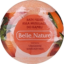 Düfte, Parfümerie und Kosmetik Sprudelnde Badekugel mit Mandarinenduft orange - Belle Nature