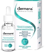 Düfte, Parfümerie und Kosmetik Serum für fettiges Haar - Dermena Sebocontrol Serum 