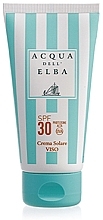 Düfte, Parfümerie und Kosmetik Gesichtscreme - Acqua Dell'Elba Face Sun Cream Spf 30