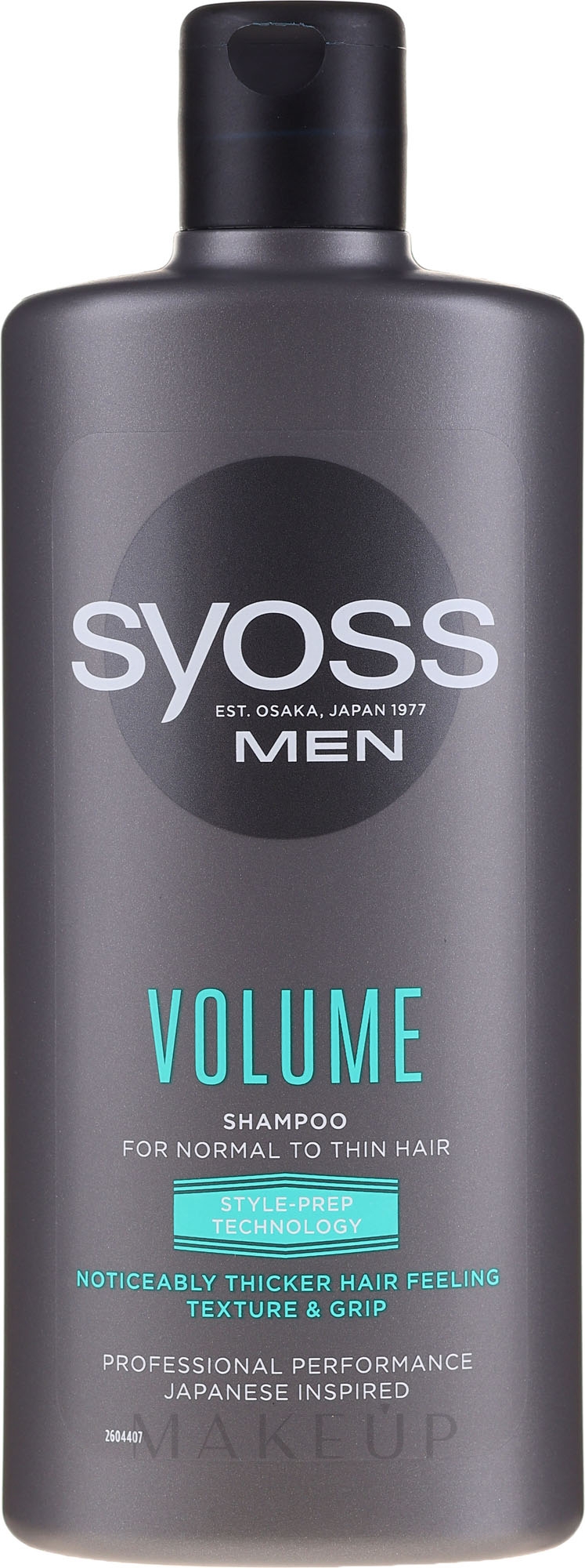 Volumen Shampoo für normales und dünnes Haar - Syoss Men Volume — Bild 440 ml