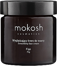 Düfte, Parfümerie und Kosmetik Glättende Gesichtscreme mit Feigenextrakt - Mokosh Cosmetics Figa Smoothing Facial Cream