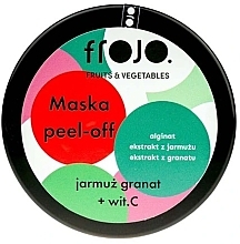 Gesichtsmaske Granatapfel und Kohl - La-Le Frojo Face Mask — Bild N1