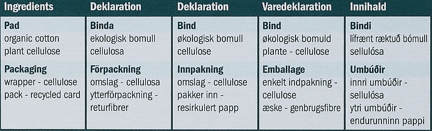 Damenbinden mit Flügeln 10 St. - Natracare Ultra Pads Long — Bild N3