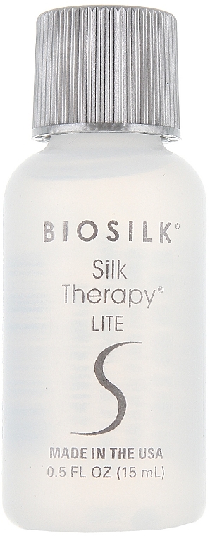 Aufbauende Haarkur ohne Ausspülen mit Seidenproteinen - BioSilk Silk Therapy Lite Silk Treatment