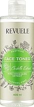 Beruhigendes Gesichtstonikum mit Centella-Extrakt - Revuele Witch Hazel Soothing Face Toner With Centella Extract — Bild N1