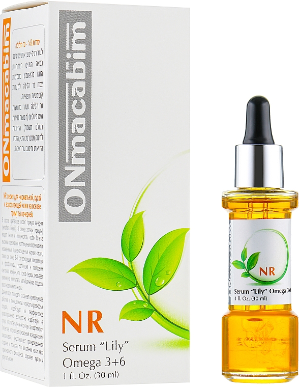 Konzentriertes Pflegeserum Lily - Onmacabim NR Serum Lily Omega 3+6 — Bild N1