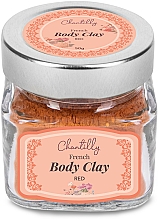 Düfte, Parfümerie und Kosmetik Französischer roter Ton für Körper - Chantilly Body Clay Red